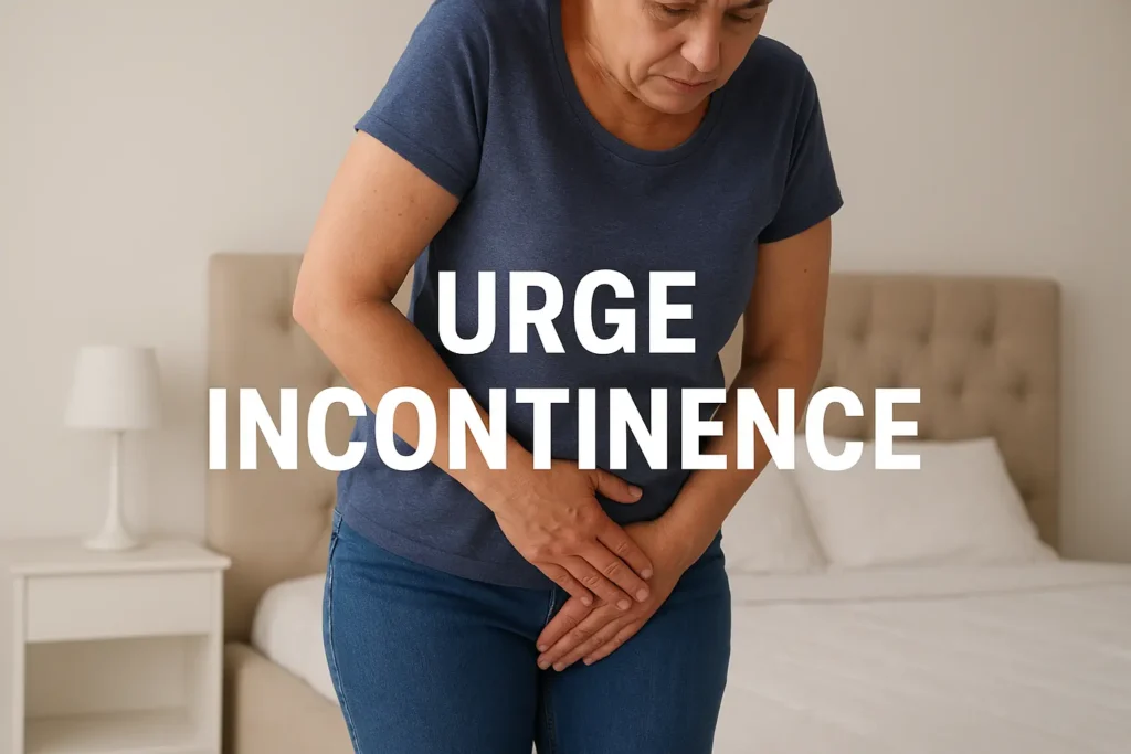 how to manage urge incontinence Sevenoaks symptoms