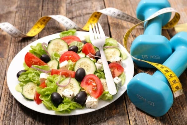 Example of good diet and exercise Sevenoaks
