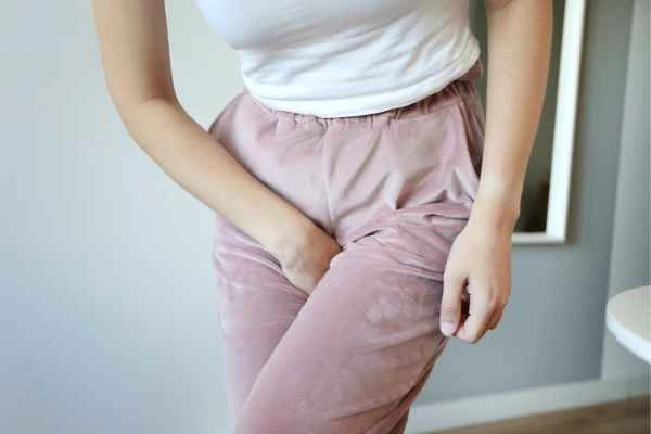 woman running for the toilet because of urinary incontinence Sevenoaks